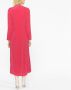 ISABEL MARANT Midi-jurk met ruches Roze - Thumbnail 4