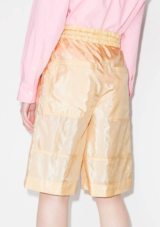 ISABEL MARANT Shorts met trekkoordtaille Geel