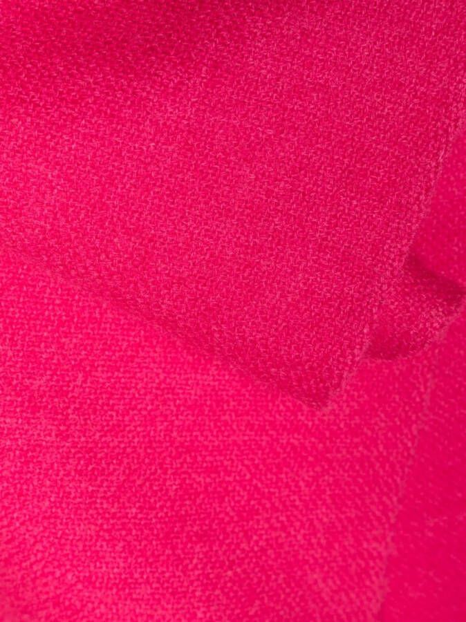 ISABEL MARANT Anika sjaal met borduurwerk Roze