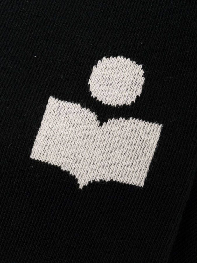 ISABEL MARANT Sokken met logo Zwart
