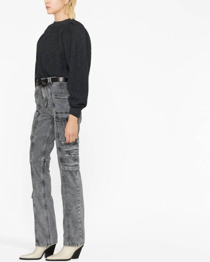 ISABEL MARANT Straight jeans Grijs