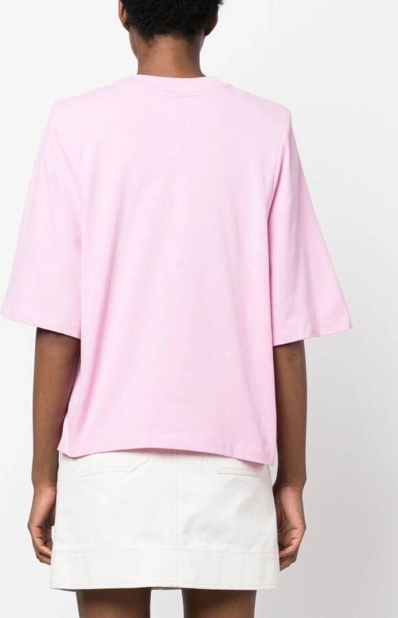 ISABEL MARANT T-shirt met lippenprint Roze