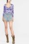 ISABEL MARANT Top met bloemenprint Paars - Thumbnail 2