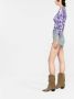 ISABEL MARANT Top met bloemenprint Paars - Thumbnail 3