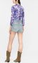 ISABEL MARANT Top met bloemenprint Paars - Thumbnail 4