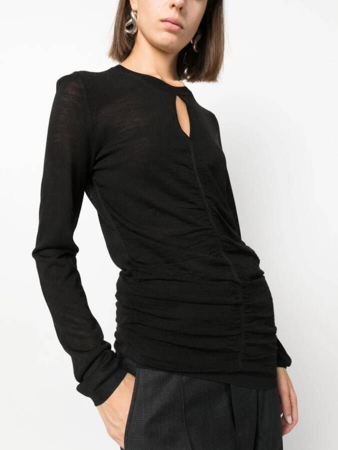 ISABEL MARANT Posy trui Zwart
