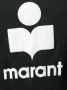 MARANT Kieffer T-shirt Zwart - Thumbnail 5