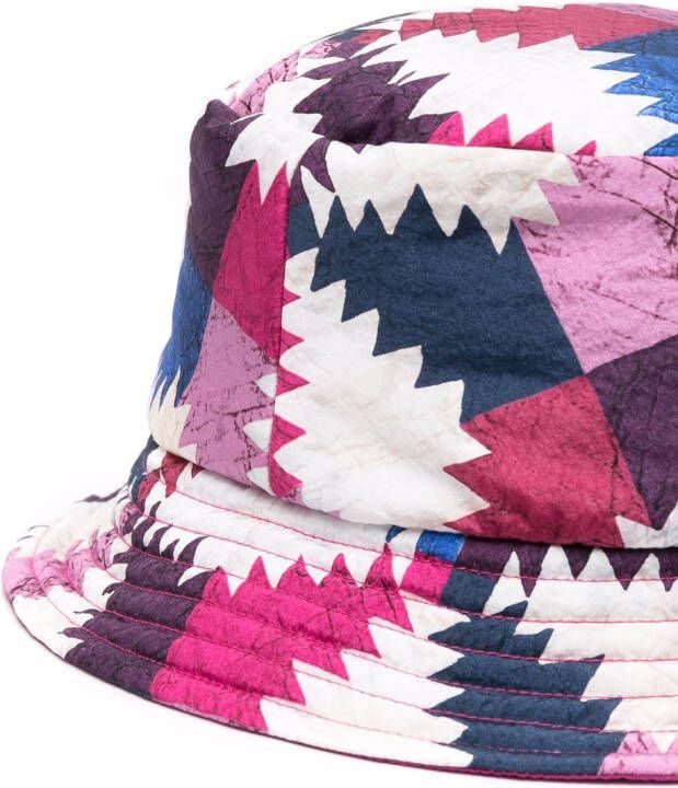 MARANT Vissershoed met colourblocking Roze