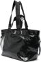 ISABEL MARANT Wardy shopper met gekreukte afwerking Zwart - Thumbnail 3