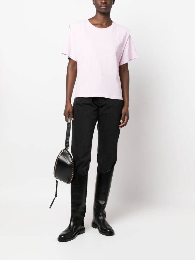 ISABEL MARANT T-shirt met print Roze