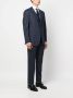 Isaia Geruite blazer Blauw - Thumbnail 3