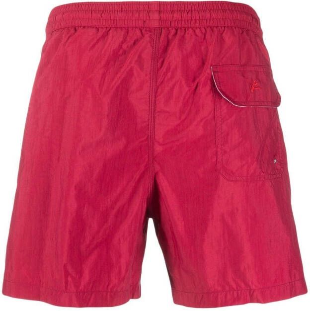 Isaia Zwembroek met trekkoord Rood
