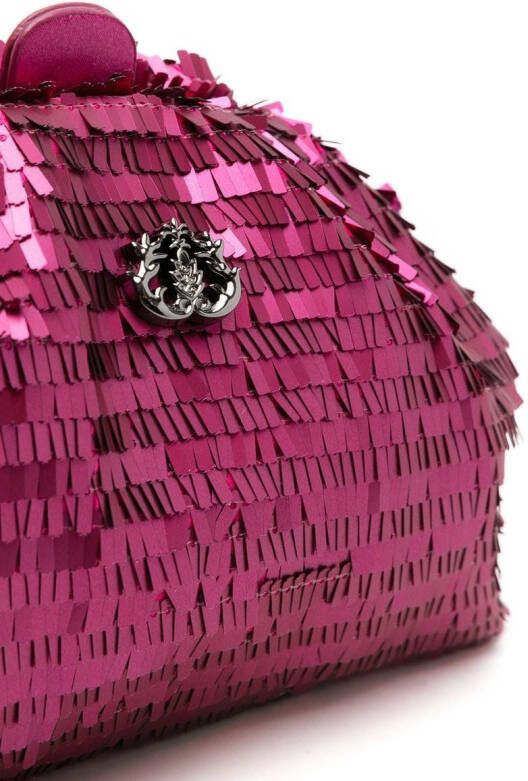Isla Clutch met pailletten Roze