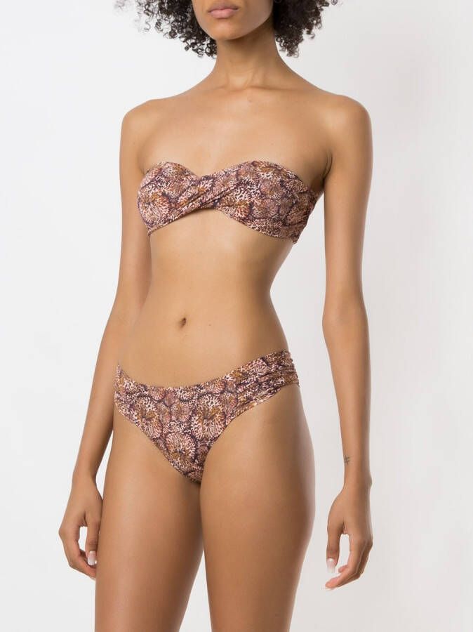 Isolda Bikini met print Veelkleurig