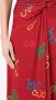 Isolda Gedraaide rok Rood - Thumbnail 5