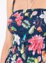 Isolda Playsuit met bloemenprint Zwart - Thumbnail 5