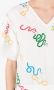Isolda T-shirt met Sophia print Wit - Thumbnail 5