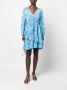 IVY OAK Jurk met bloemenprint Blauw - Thumbnail 2