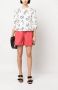 IVY OAK Shorts met elastische tailleband Roze - Thumbnail 2