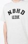 Izzue T-shirt met logoprint Grijs - Thumbnail 5