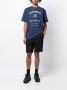 Izzue T-shirt met print Blauw - Thumbnail 2