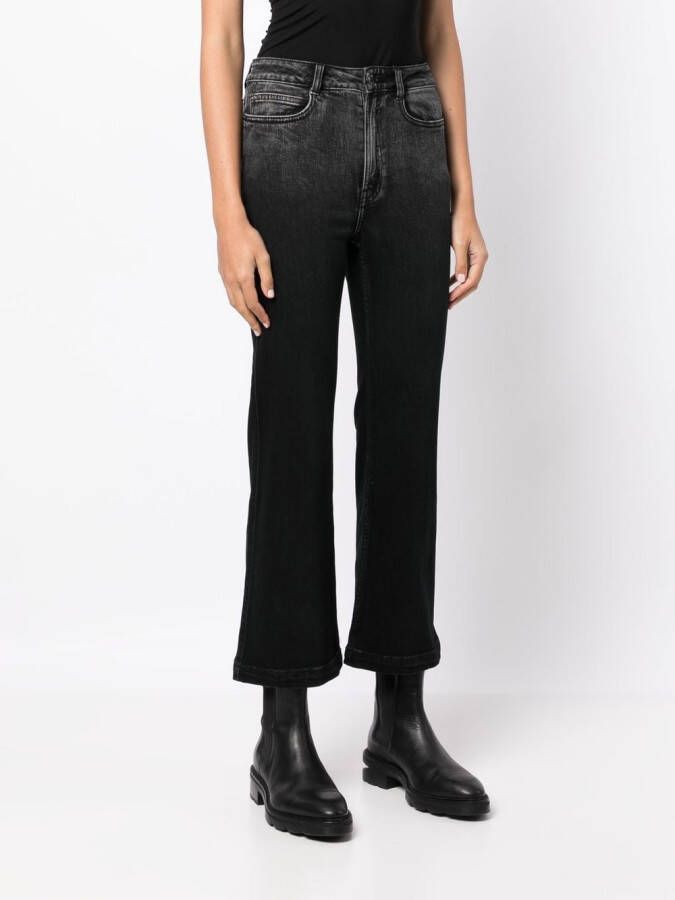 izzue Cropped jeans Zwart