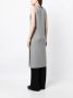 Izzue Midi-jurk met ronde hals Grijs - Thumbnail 4