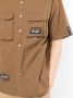 Izzue Overhemd met logopatch Bruin - Thumbnail 5