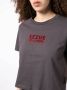 Izzue T-shirt met logodetail Grijs - Thumbnail 5