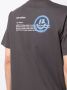 Izzue T-shirt met logopatch Grijs - Thumbnail 5