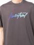 Izzue T-shirt met logopatch Grijs - Thumbnail 5