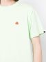 Izzue T-shirt met logopatch Groen - Thumbnail 5