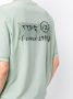 Izzue T-shirt met logopatch Groen - Thumbnail 5