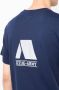 Izzue T-shirt met logoprint Blauw - Thumbnail 5