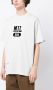 Izzue T-shirt met logoprint Grijs - Thumbnail 4