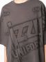 Izzue T-shirt met logoprint Grijs - Thumbnail 5