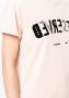 Izzue T-shirt met logoprint Roze - Thumbnail 5