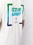 Izzue T-shirt met logoprint Wit - Thumbnail 5
