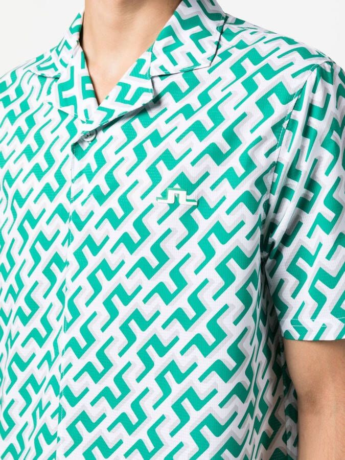 J Lindeberg Poloshirt met korte mouwen Groen