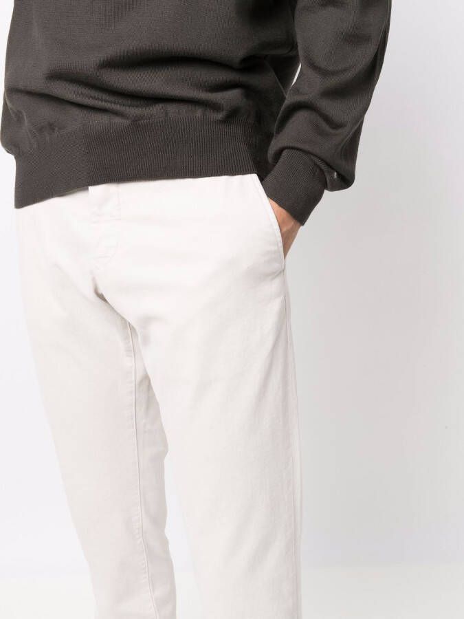 Jacob Cohën Chino met vier zakken Beige