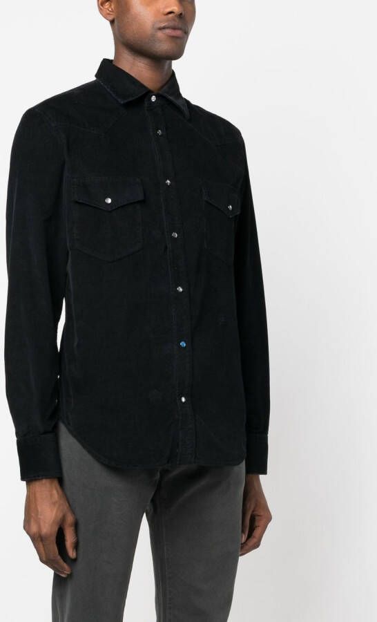 Jacob Cohën Denim overhemd Blauw