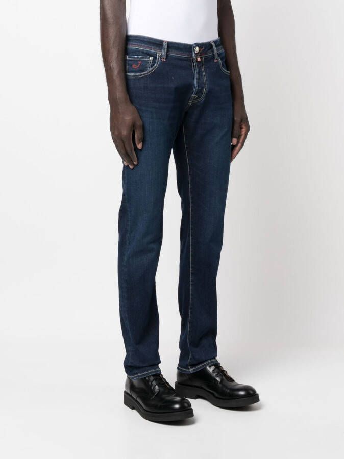 Jacob Cohën Slim-fit jeans Blauw
