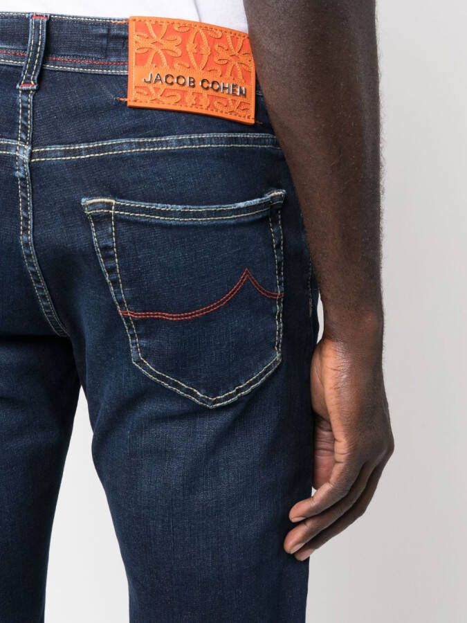 Jacob Cohën Slim-fit jeans Blauw