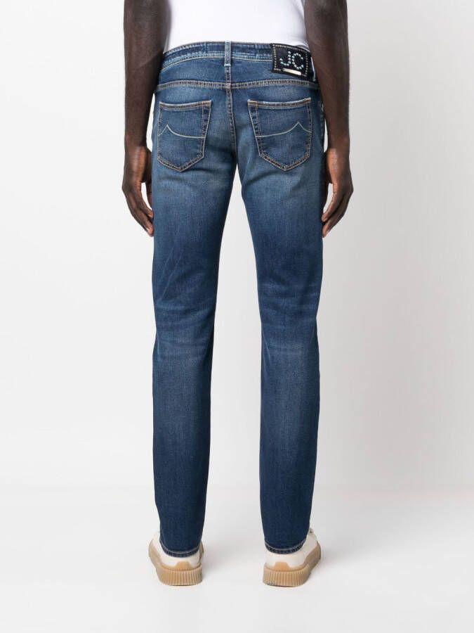 Jacob Cohën Slim-fit jeans Blauw