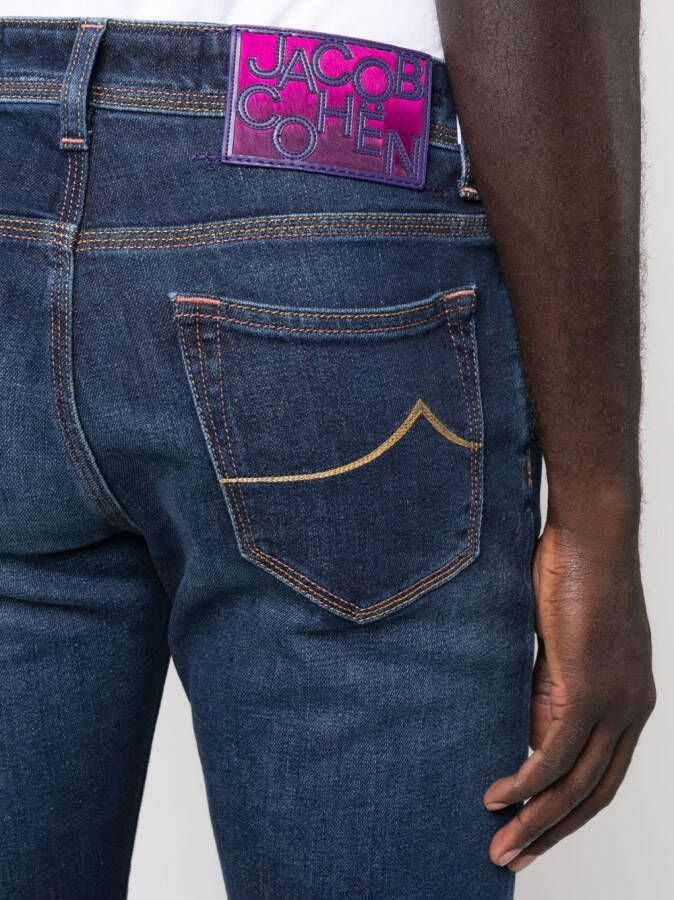 Jacob Cohën Slim-fit jeans Blauw