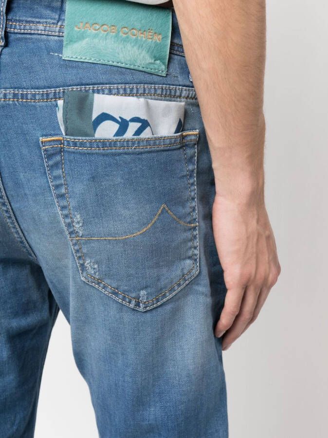 Jacob Cohën Straight jeans Blauw