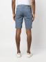 Jacob Cohën Shorts met logopatch Blauw - Thumbnail 4
