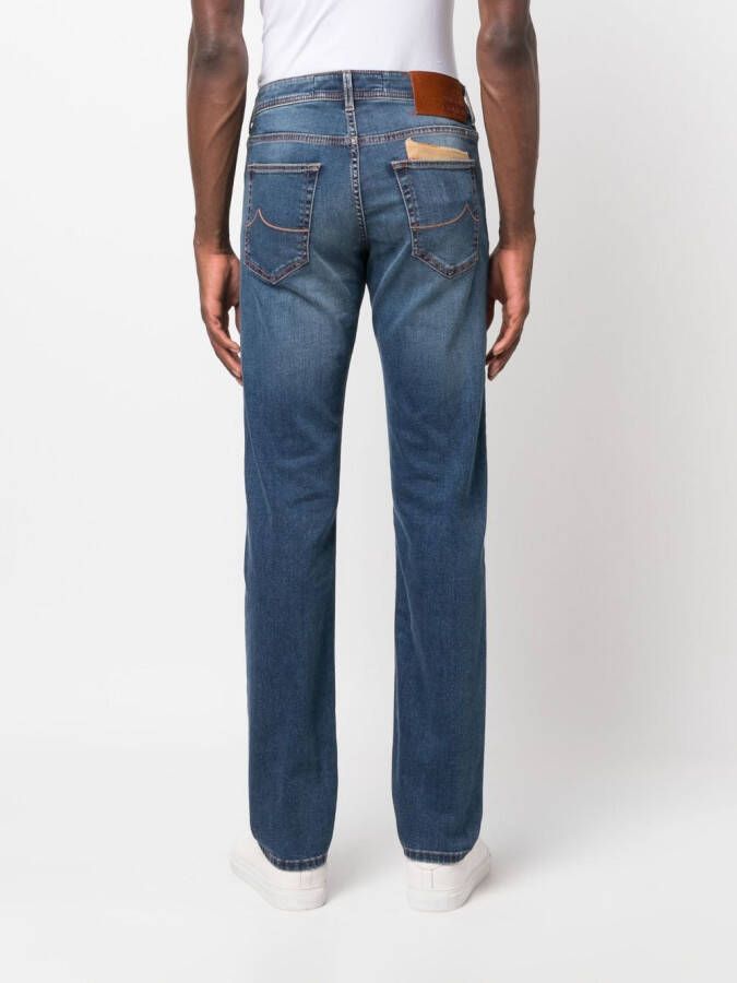 Jacob Cohën Slim-fit jeans Blauw