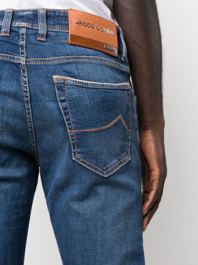 Jacob Cohën Slim-fit jeans Blauw