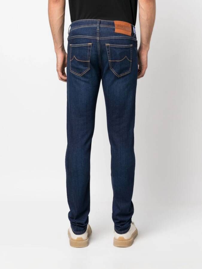 Jacob Cohën Slim-fit jeans Blauw